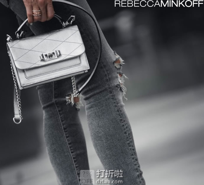 Rebecca Minkoff 瑞贝卡明可弗 Jet’aime 小号女式手提斜挎包 ￥601 中亚Prime会员免运费直邮到手约￥601