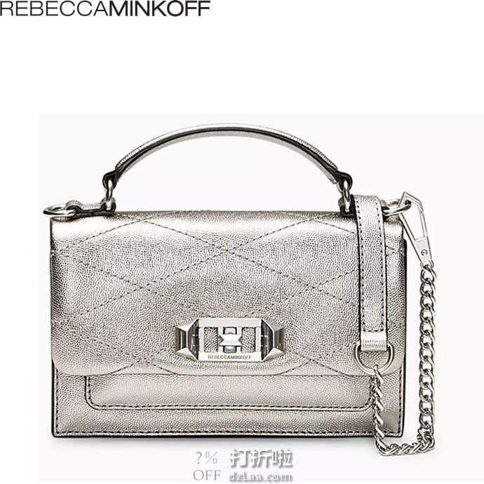 Rebecca Minkoff 瑞贝卡明可弗 Jet’aime 小号女式手提斜挎包 ￥601 中亚Prime会员免运费直邮到手约￥601