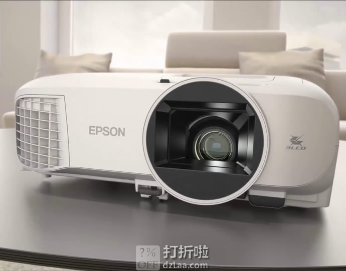 EPSON 爱普生 EH-TW5400 家庭影院投影机 投影仪 ￥3540 中亚Prime会员免运费直邮到手约￥4104