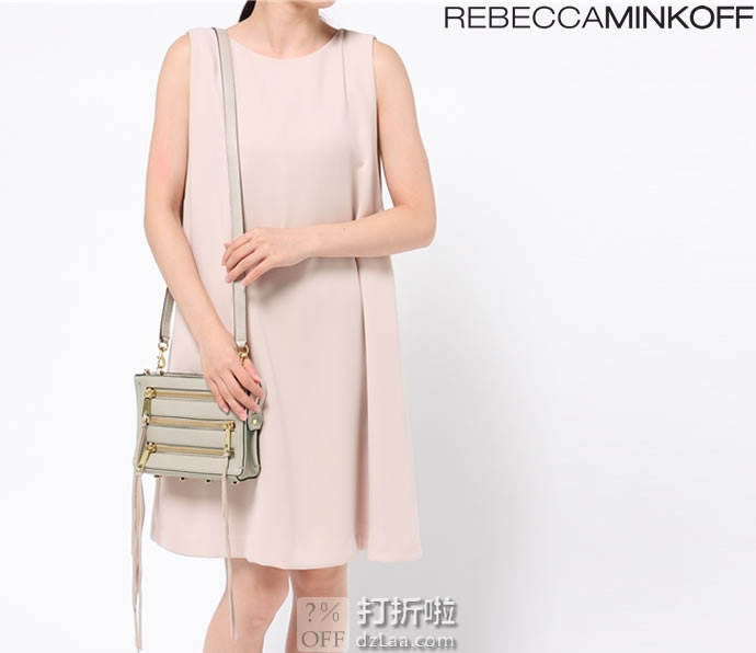 Rebecca Minkoff Moto 3 Zip 3拉链 瑞贝卡明可弗 女式挎包 3.8折.34 海淘转运到手约¥539 中亚Prime会员免运费直邮到手约¥556