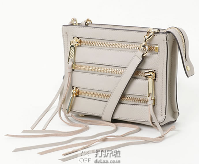 Rebecca Minkoff Moto 3 Zip 3拉链 瑞贝卡明可弗 女式挎包 3.8折.34 海淘转运到手约¥539 中亚Prime会员免运费直邮到手约¥556