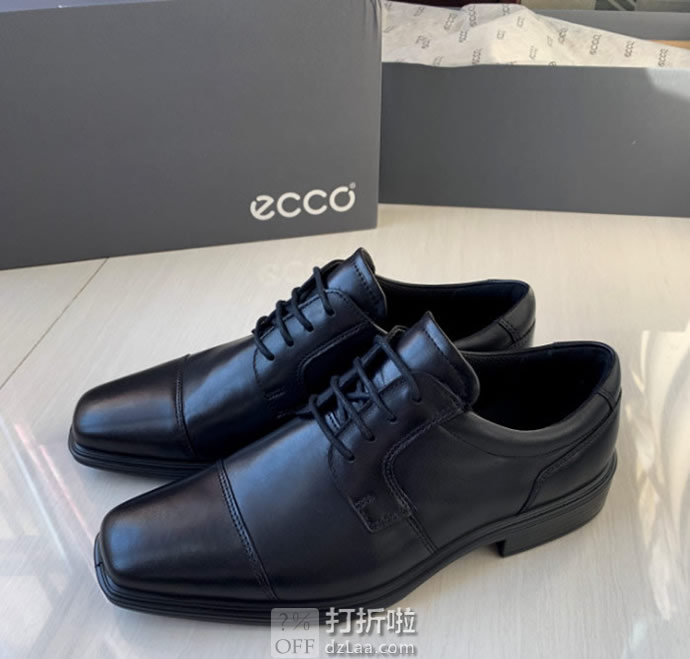 ECCO 爱步 Minneapolis 明斯系列 男式皮鞋 正装鞋 41码4.8折.91 海淘转运到手约¥573 中亚Prime会员免运费直邮到手约¥551