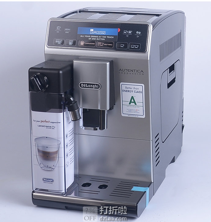 降￥581 De'Longhi 德龙 Autentica臻系列 ETAM29.660.SB 全自动咖啡机 ￥3318 中亚Prime会员免运费直邮到手约￥3661 天猫￥19800