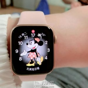 Apple 苹果 Apple Watch Series 4 智能手表 GPS版 40mm ￥2169秒杀