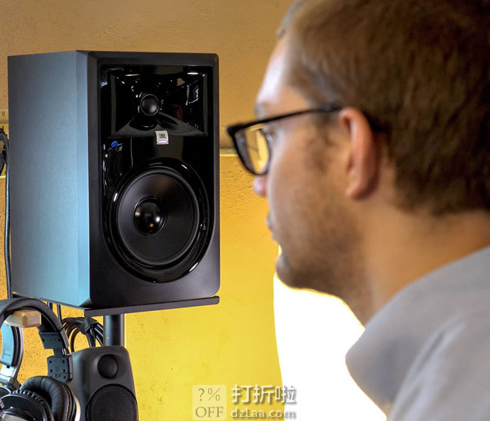 JBL 306P MKII HIFI 有源监听音箱 ￥898 中亚Prime会员免运费直邮到手约￥1004