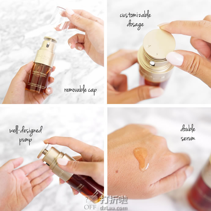 Clarins 娇韵诗 双萃焕活修护精华露(黄金双瓶)30ml装 6.5折.5 海淘转运到手约¥397