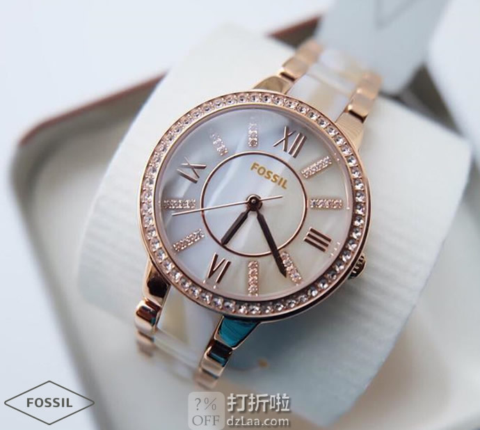 Fossil 化石 Virginia系列 ES3716 女式时尚腕表 5.4折.98 海淘转运关税补贴到手约￥629 天猫￥799