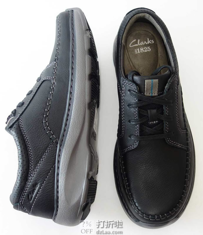 Clarks 其乐 Charton Vibe 男式休闲鞋 7.5码3.4折.68 海淘转运到手约¥402 中亚Prime会员免运费直邮到手¥410