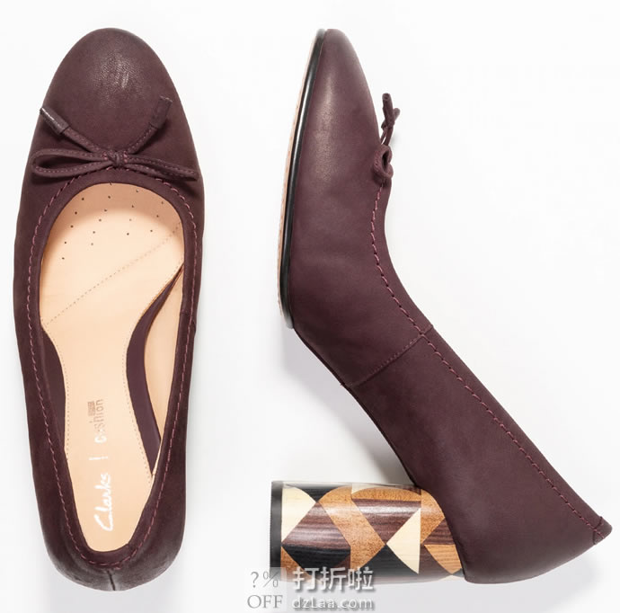 Clarks 其乐 Grace Nina 花跟 女式高跟鞋 ¥364