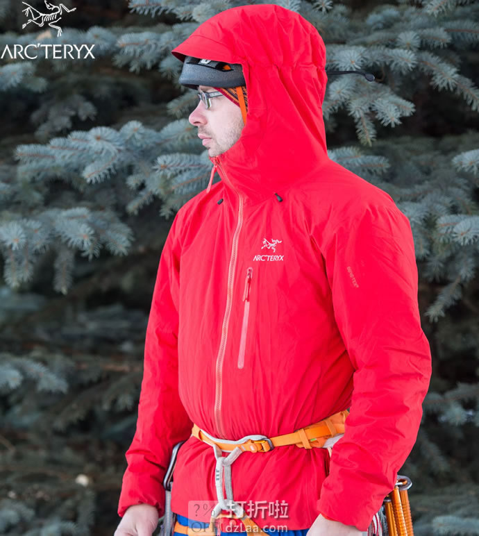 Arc'teryx 始祖鸟 Alpha IS Gore-Tex防水 户外轻便保暖男式硬壳夹克 优惠码折后9.19 海淘转运到手约￥3694 国内￥9800
