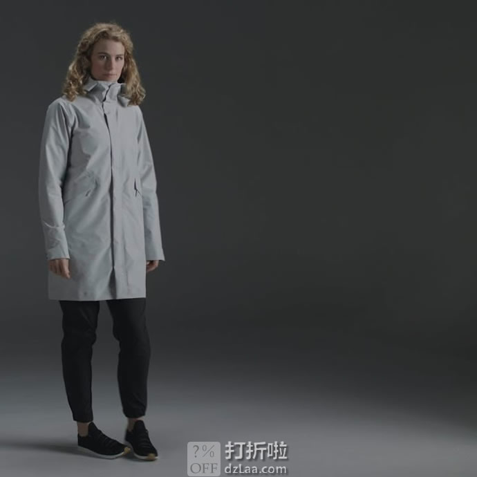 Arc’teryx 始祖鸟 Andra 三层GTX防水 女式休闲都市防风大衣外套 优惠码折后4.99 海淘转运到手约￥1546 国内￥4800