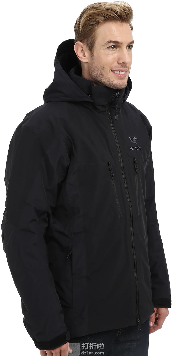限L/XL码 Arc'teryx 始祖鸟 Fission SV GTX防水保暖 户外男式向导级夹克 优惠码折后4.99 海淘转运到手约¥2819 国内¥8200