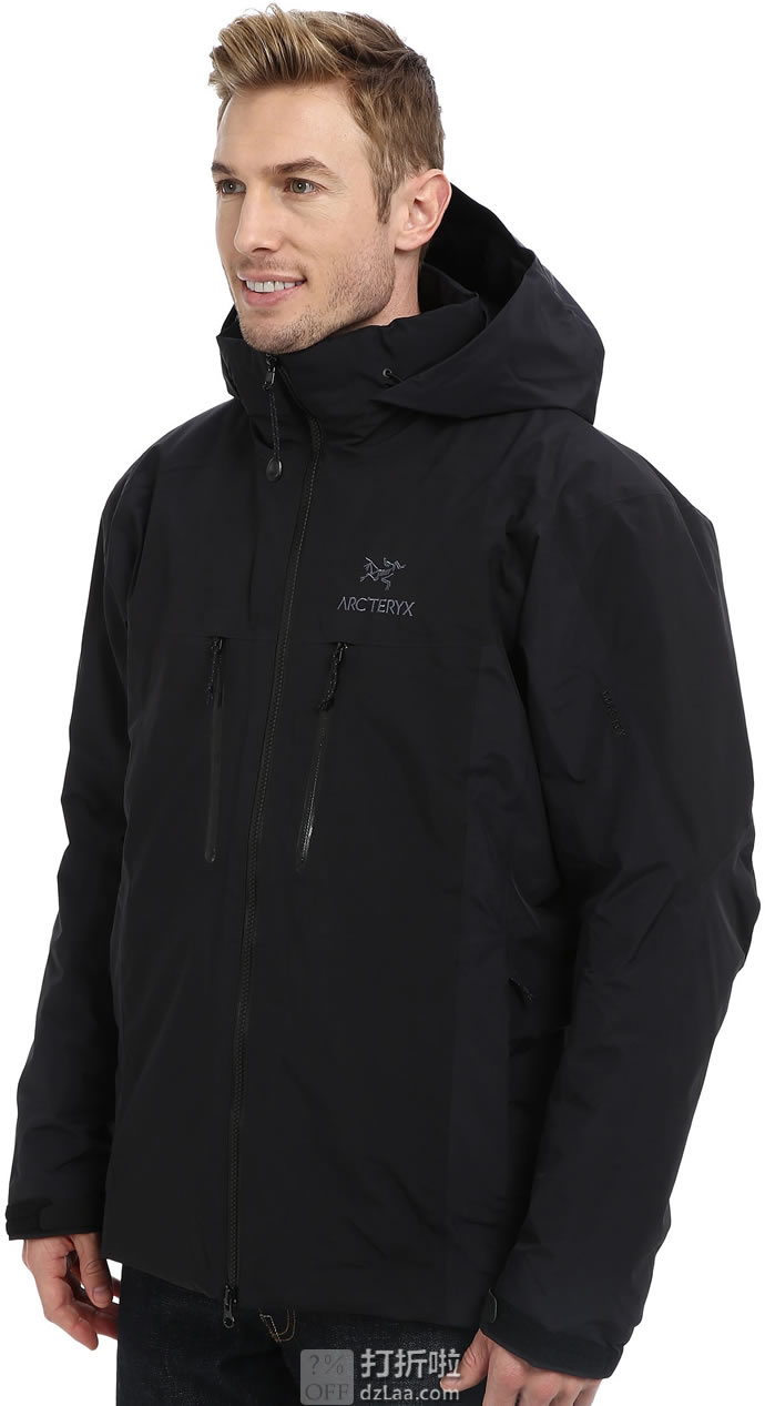 限L/XL码 Arc'teryx 始祖鸟 Fission SV GTX防水保暖 户外男式向导级夹克 优惠码折后4.99 海淘转运到手约¥2819 国内¥8200