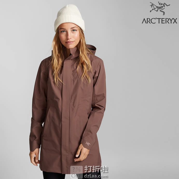 Arc'teryx 始祖鸟 Codetta Gore-Tex防水 女式长款硬壳外套 优惠码折后0.89 海淘转运到手约￥1398 国内￥4600