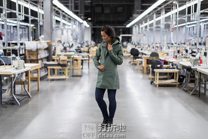 Arc'teryx 始祖鸟 Codetta Gore-Tex防水 女式长款硬壳外套 优惠码折后0.89 海淘转运到手约￥1398 国内￥4600