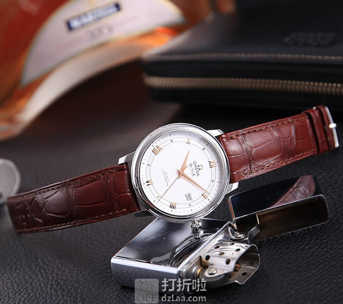 OMEGA 欧米茄 碟飞典雅系列 424.13.40.20.02.002 男式机械腕表 双重优惠后¥16799闪购