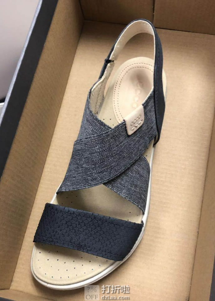 ECCO 爱步 Damara 达玛拉系列 女式凉鞋 37码￥367 中亚Prime会员免运费直邮到手约￥239
