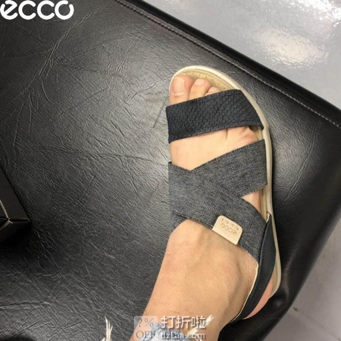 ECCO 爱步 Damara 达玛拉系列 女式凉鞋 37码￥367 中亚Prime会员免运费直邮到手约￥239