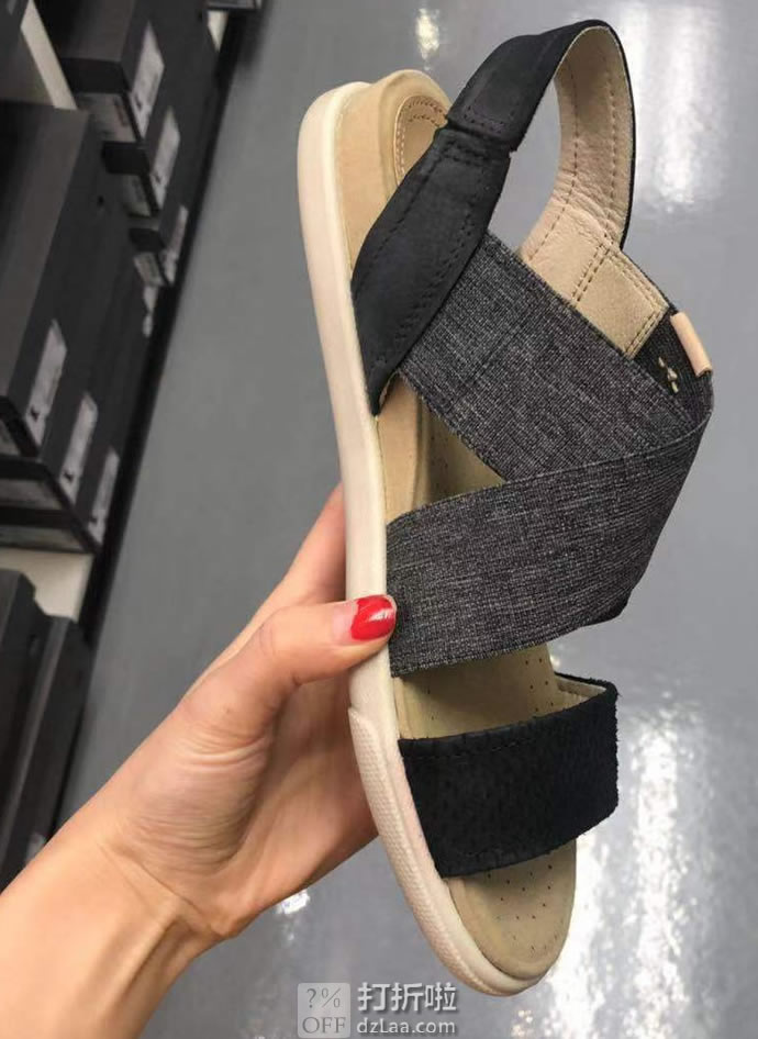 ECCO 爱步 Damara 达玛拉系列 女式凉鞋 37码￥367 中亚Prime会员免运费直邮到手约￥239