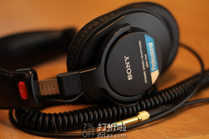 老树常青 SONY 索尼 MDR-7506 专业监听级耳机 6.2折.99 海淘转运到手约￥569 中亚Prime会员免运费直邮到手￥601