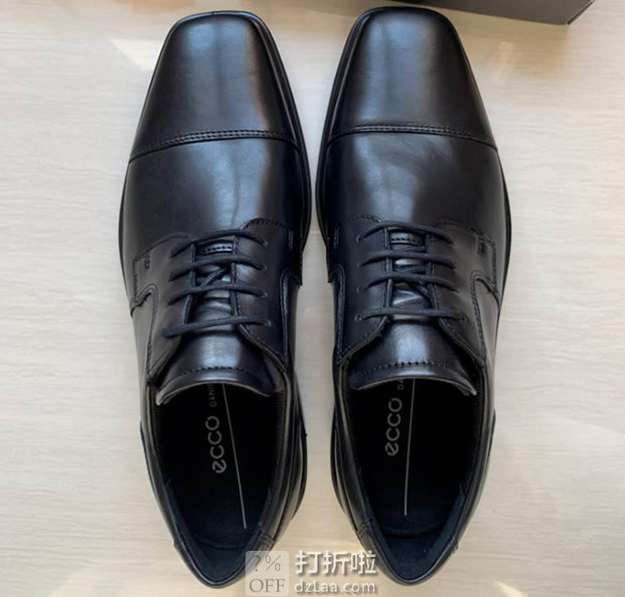 ECCO 爱步 Minneapolis 明斯系列 男式皮鞋 正装鞋 41码4.8折.91 海淘转运到手约¥573 中亚Prime会员免运费直邮到手约¥551