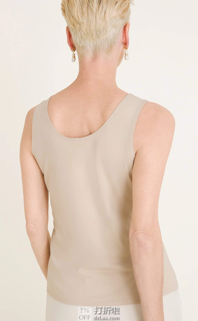 金盒特价 Chico's 纯色女式背心 3.3折.99 多色可选 海淘转运到手约￥100