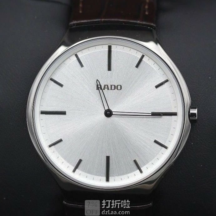 Rado 雷达 真薄系列 R27955105 男式陶瓷手表 优惠码折后9.99 海淘转运关税补贴到手约￥2161