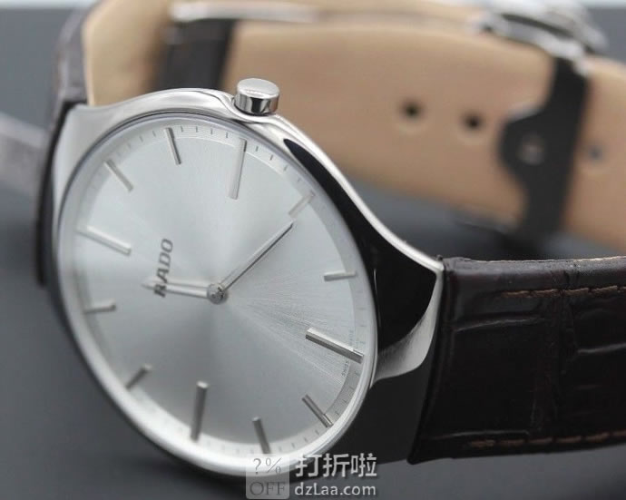 Rado 雷达 真薄系列 R27955105 男式陶瓷手表 优惠码折后9.99 海淘转运关税补贴到手约￥2161
