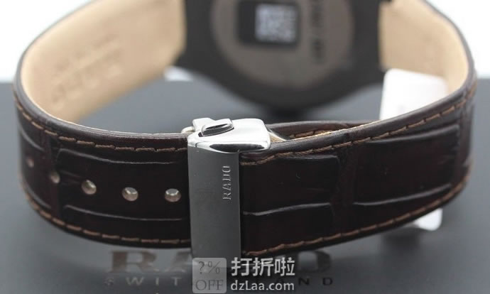 Rado 雷达 真薄系列 R27955105 男式陶瓷手表 优惠码折后9.99 海淘转运关税补贴到手约￥2161