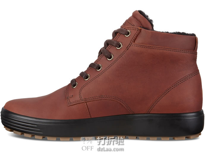 ECCO 爱步 柔酷7号 Tred 男式保暖高帮休闲鞋 43码￥477 中亚Prime会员免运费直邮到手约￥530