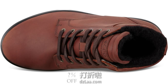 ECCO 爱步 柔酷7号 Tred 男式保暖高帮休闲鞋 43码￥477 中亚Prime会员免运费直邮到手约￥530