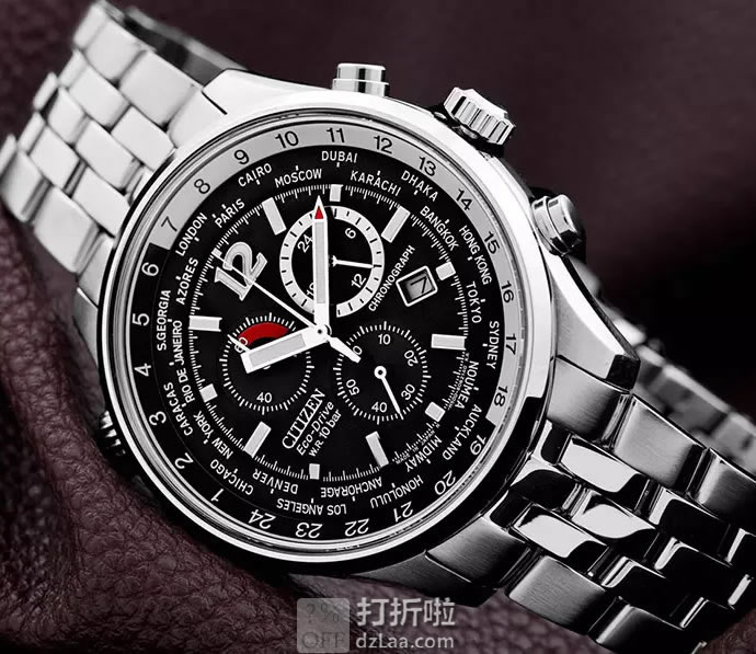 CITIZEN 西铁城 男式光动能手表 AT0365-56E 中亚Prime会员双重优惠折后￥1375.3