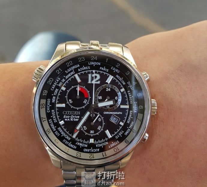 CITIZEN 西铁城 男式光动能手表 AT0365-56E 中亚Prime会员双重优惠折后￥1375.3