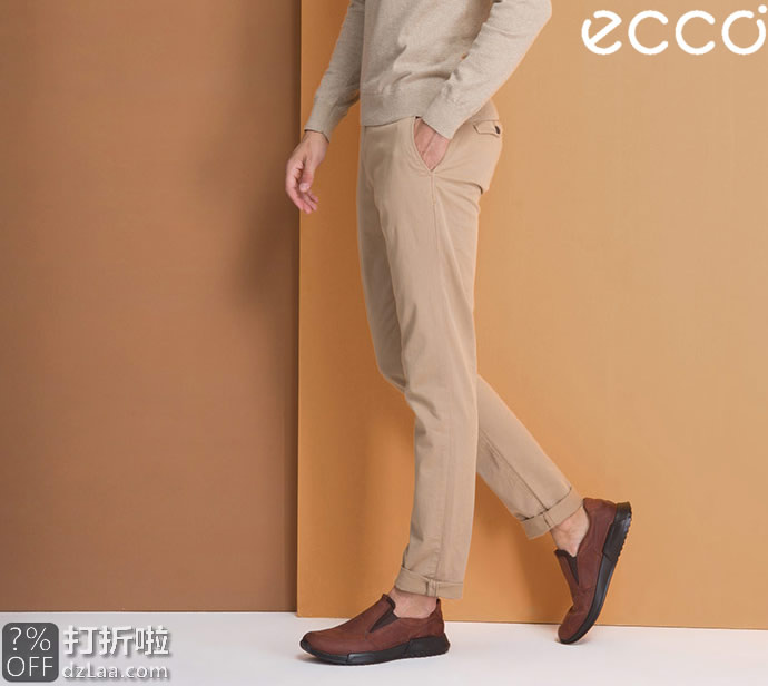 ECCO 爱步 Luca 卢卡系列 男式休闲鞋 40码¥502 中亚Prime会员免运费直邮到手约¥560