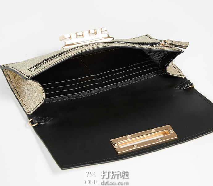 ZAC Zac Posen 扎克·珀森 EARTHETTE Flat 女式挎包 1.8折.99 海淘转运到手约¥411 中亚Prime会员可免运费直邮到手约¥427