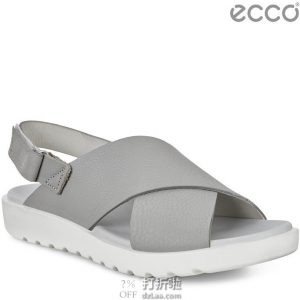 18年款 ECCO 爱步 Freja 蕾雅系列 女式舒适凉鞋 37码2.9折$37.34 海淘转运到手约￥346