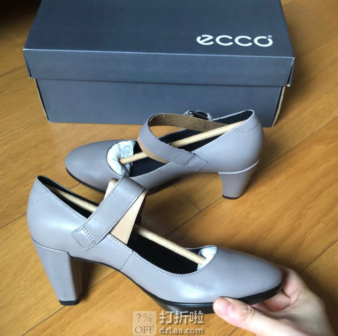 ECCO 爱步 Shape 55 型塑55 玛丽珍款 女式单鞋 镇店之宝￥494 中亚Prime会员免运费直邮到手约￥573