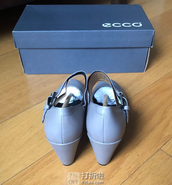 ECCO 爱步 Shape 55 型塑55 玛丽珍款 女式单鞋 镇店之宝￥494 中亚Prime会员免运费直邮到手约￥573