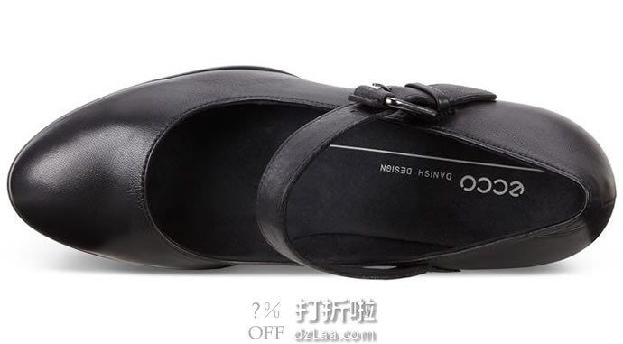 ECCO 爱步 Shape 55 型塑55 玛丽珍款 女式单鞋 镇店之宝￥494 中亚Prime会员免运费直邮到手约￥573