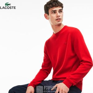 Lacoste 法国鳄鱼 男式羊绒衫 毛衣 S码2.2折$50.53 海淘转运到手约¥369 Lacoste 法国鳄鱼 男式羊绒衫 毛衣 S码2.2折$50.53 海淘转运到手约¥369