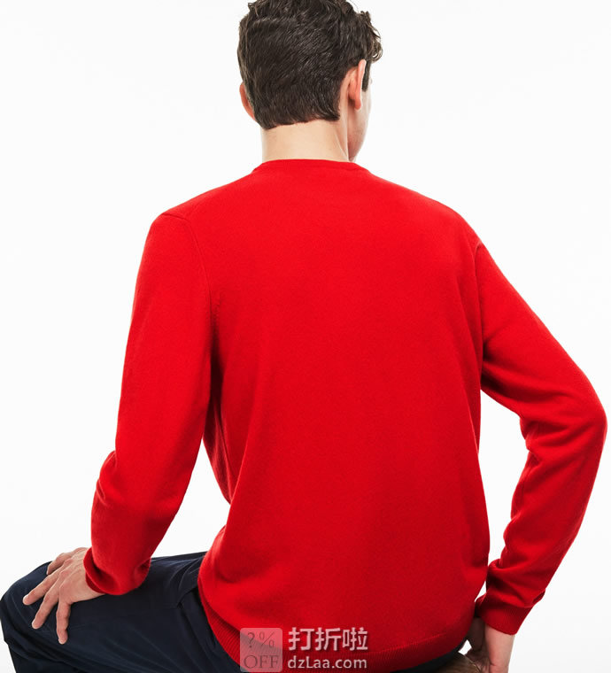 Lacoste 法国鳄鱼 男式羊绒衫 毛衣 S码2.2折.53 海淘转运到手约¥369