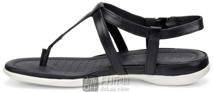16年新款 ECCO 爱步 Flash闪耀系列 T-Strap 女式凉鞋  海淘转运到手约￥384