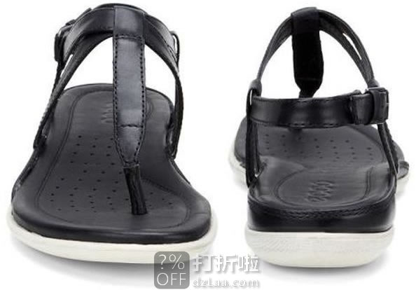 16年新款 ECCO 爱步 Flash闪耀系列 T-Strap 女式凉鞋  海淘转运到手约￥384