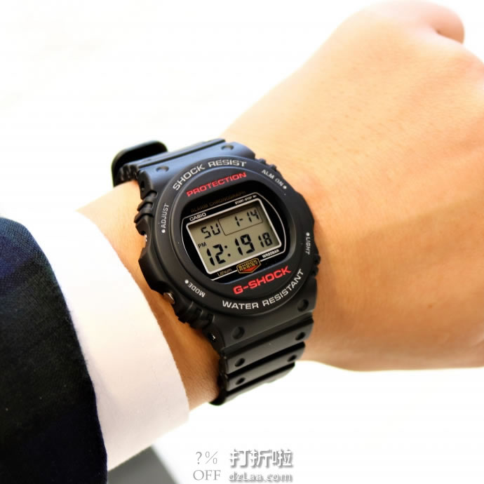 Casio 卡西欧 G-Shock系列 DW-5750E 男式运动手表 ￥404 中亚Prime会员低至￥383.8