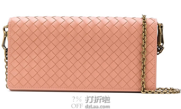 BOTTEGA VENETA 葆蝶家 Intrecciato 女式长款链条钱包 优惠码折后3.2折￥3040可凑单免运费包税直邮 国内￥9500
