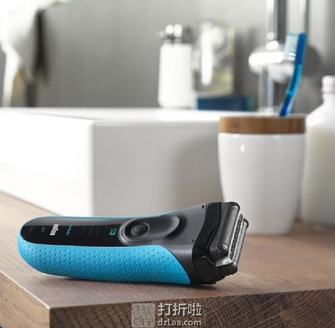 金盒特价 Braun 博朗 3020S 全身水洗电动剃须刀 黑色 ￥277 中亚Prime会员免运费直邮到手约￥307