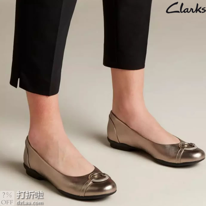Clarks 其乐 Neenah Vine 浅口女式单鞋 39码4.4折￥244 中亚Prime会员免运费直邮到手约￥271