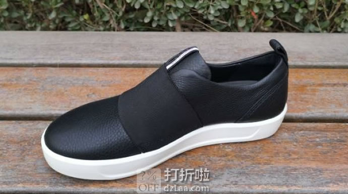 ECCO 爱步 柔酷8号 弹力鞋面 一脚套女式休闲鞋 36码4.1折.95 海淘转运到手约¥567 中亚Prime会员可免运费直邮到手约¥552
