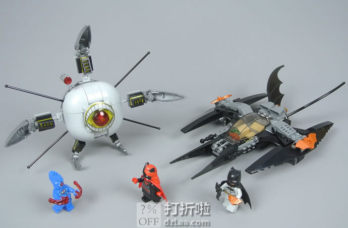 LEGO 乐高 DC 超级英雄系列 蝙蝠侠: 决战兄弟眼 76111 积木玩具 6折.99史低 海淘转运到手约￥152