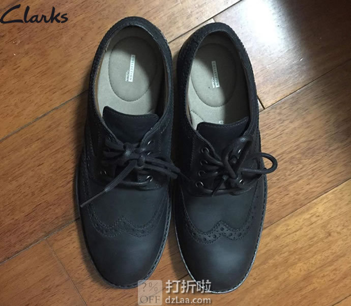 Clarks 其乐 Curington 男式布洛克鞋 ¥289起 中亚Prime会员免运费直邮到手约¥323